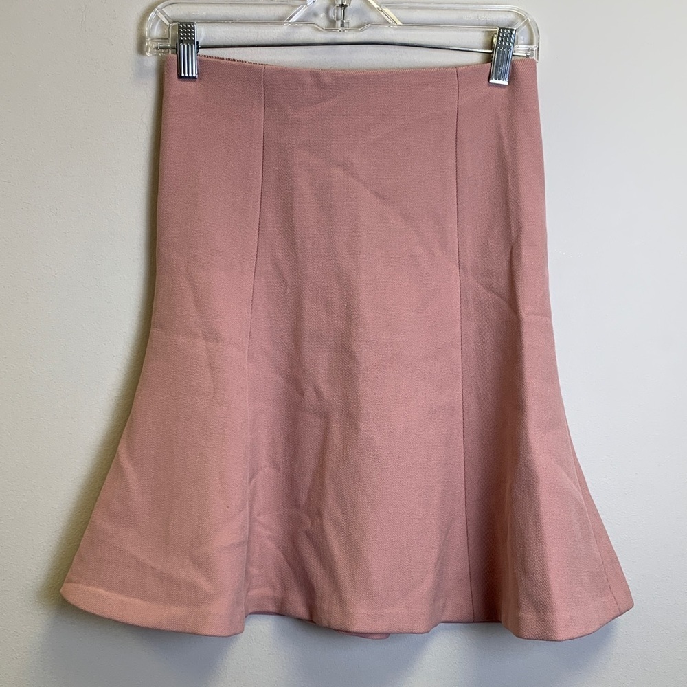 Ann Taylor Soft Pink A-Line Skirt